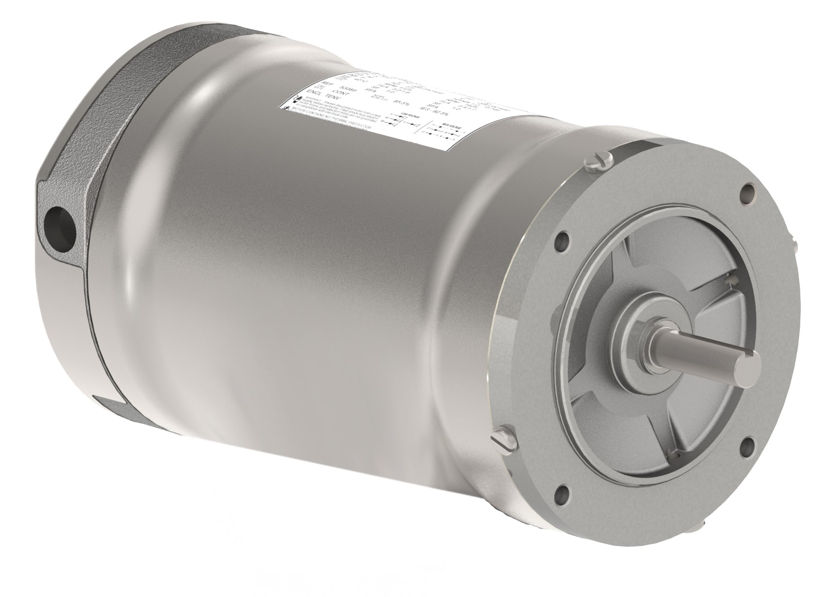 56C Motor Mounting Adapter For Footless Motors - Heavy-Duty Stainless Steel Plate